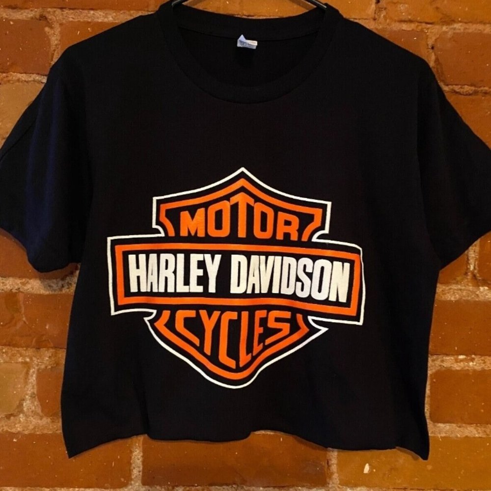 Harley Davidson Cropped top shirt